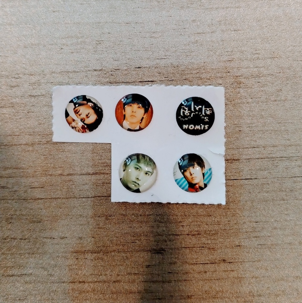 Super Junior Home Button Stickers + Add. Stickers